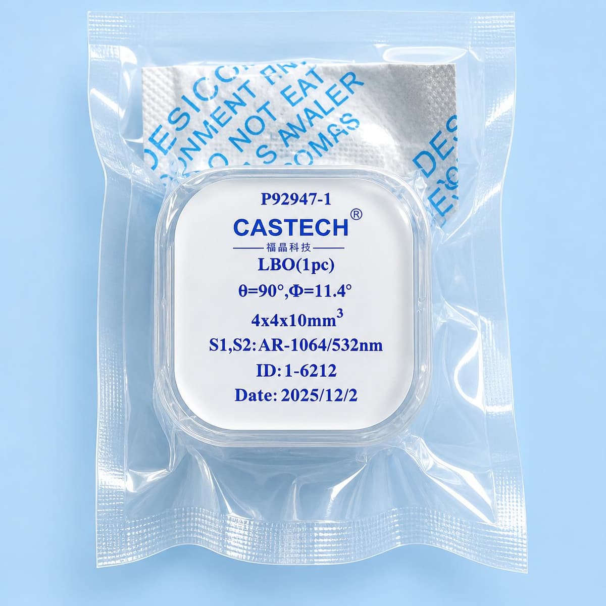 LBO Crystal @ 532nm