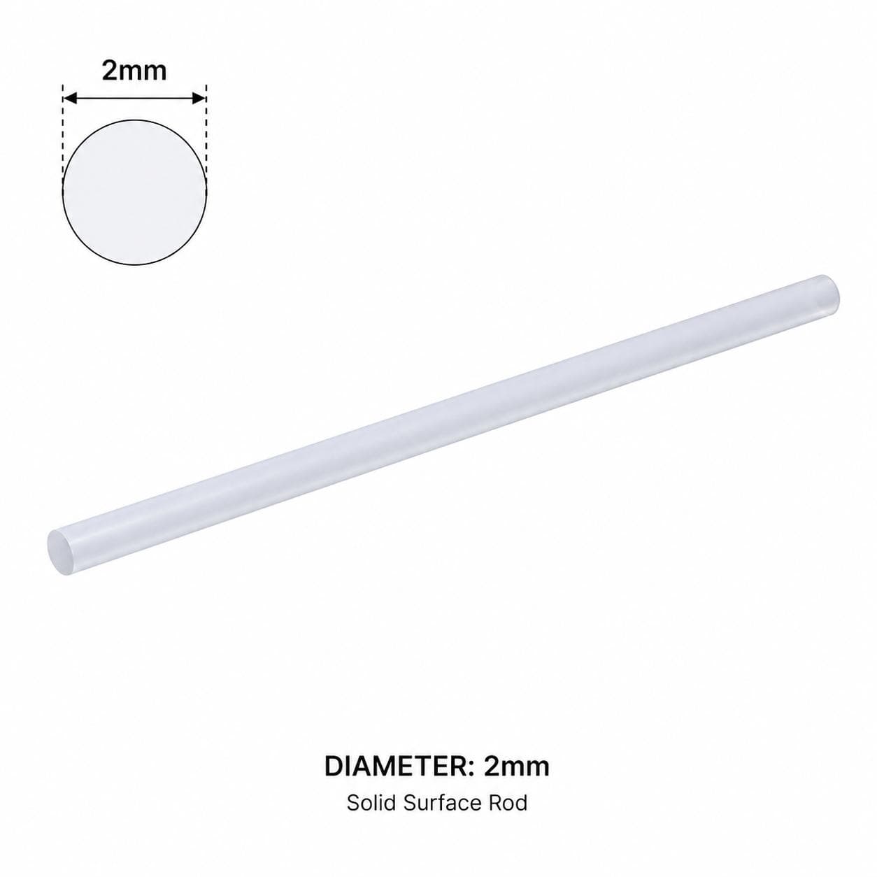 Nd:YAG Crystal Rod - image 1